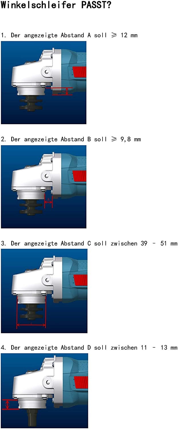 FANZTOOL Absaughaube mit 125 mm Topf und Schleifpapier klett - Fanztool