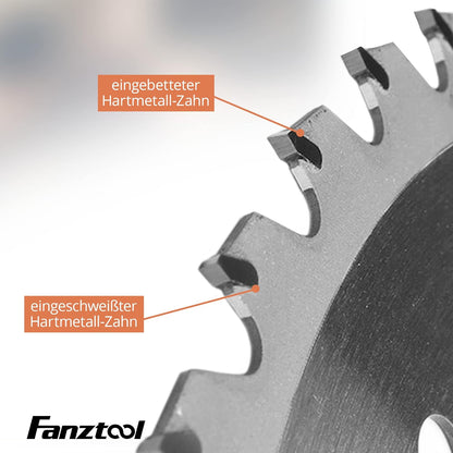 FANZTOOL Kreissägeblatt Freischneider Klinge 230D x 36Z mit Zahnschutz - Fanztool